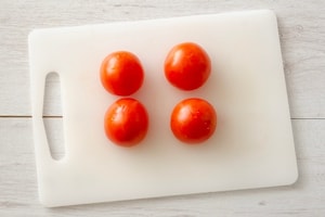 Preparazione Pomodori ripieni di tonno - Fase 1