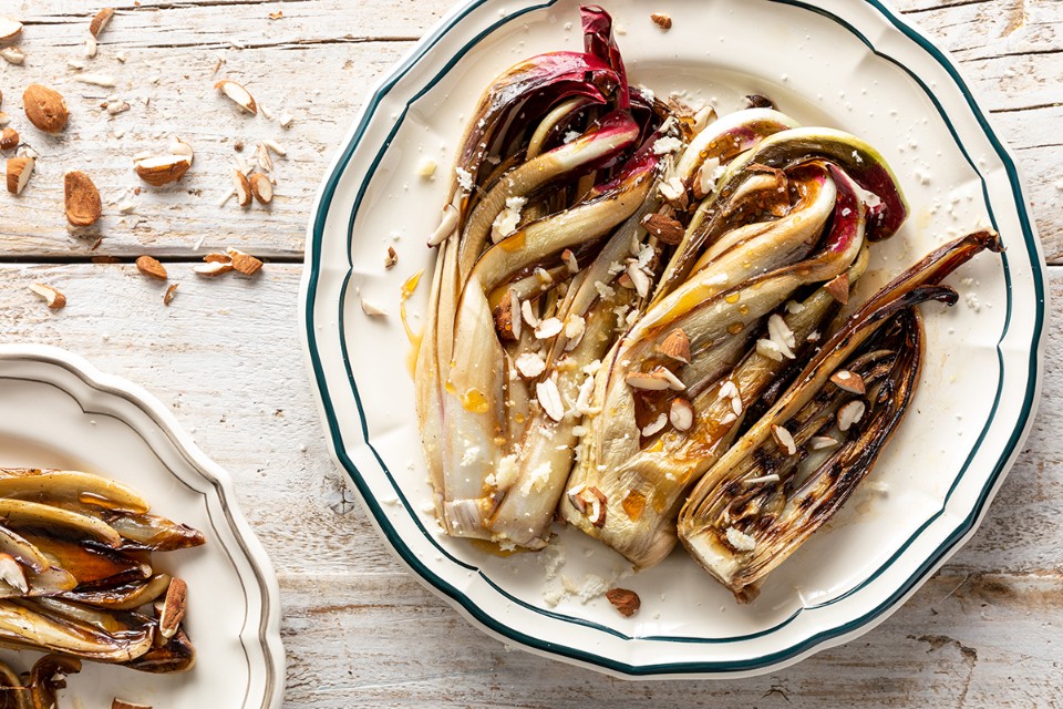 Radicchio alla piastra ricetta