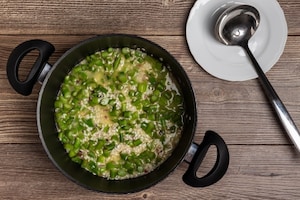 Preparazione Risotto agli asparagi - Fase 3