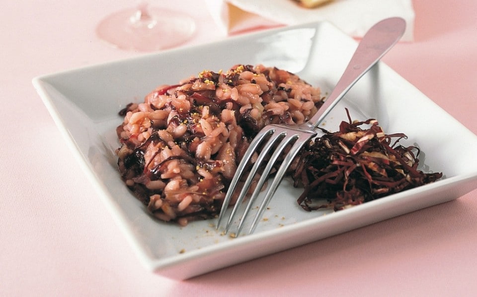 Risotto al radicchio lungo di Treviso ricetta