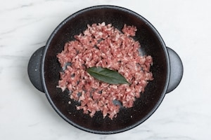 Preparazione Risotto con salsiccia - Fase 1