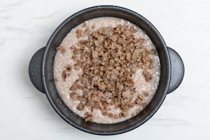 Preparazione Risotto con salsiccia - Fase 4