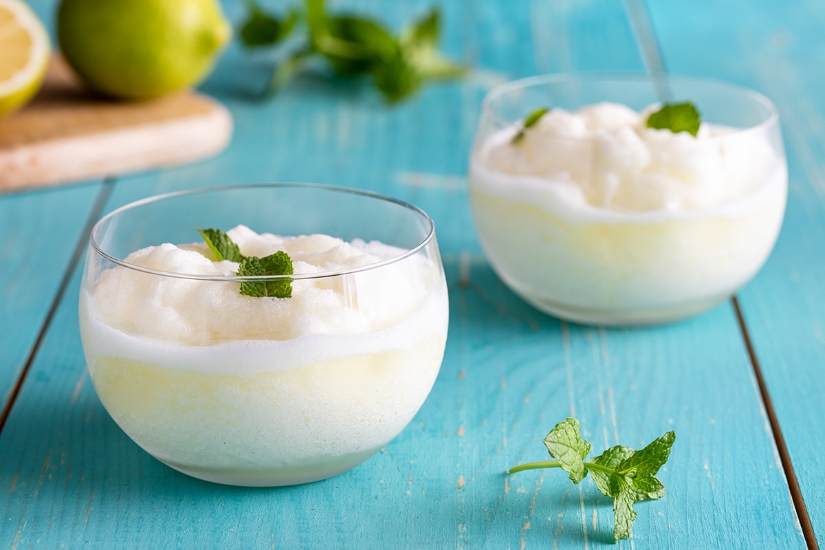 Sorbetto al limone senza gelatiera ricetta