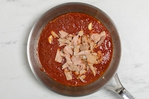 Preparazione Spaghetti al tonno - Fase 2