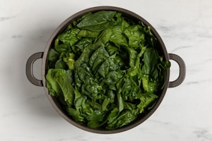 Preparazione Spinaci alla genovese - Fase 1