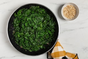 Preparazione Spinaci alla genovese - Fase 2