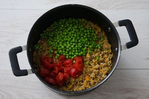 Preparazione Tagliatelle con polpette - Fase 1
