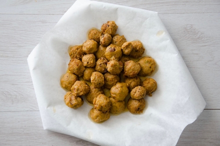 Preparazione Tagliatelle con polpette - Fase 4 Preparazione Tagliatelle con polpette - Fase 4