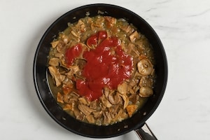 Preparazione Tagliatelle ai funghi - Fase 2