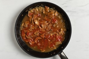 Preparazione Tagliatelle ai funghi - Fase 2