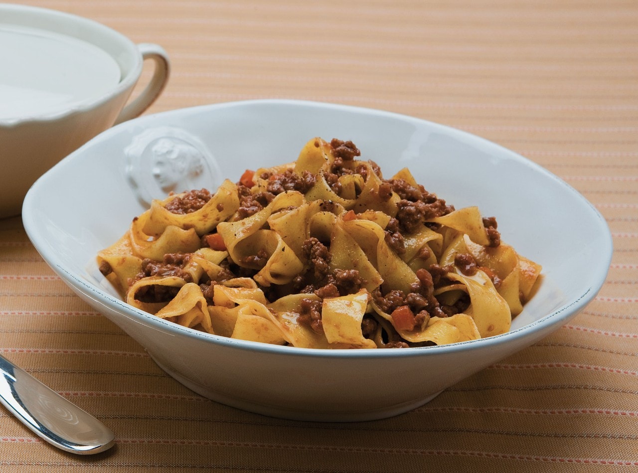 Tagliatelle al ragù ricetta