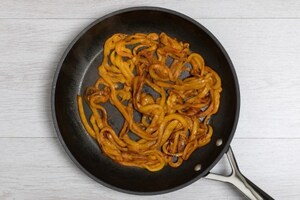Preparazione Taglierini con mascarpone e peperoni - Fase 4