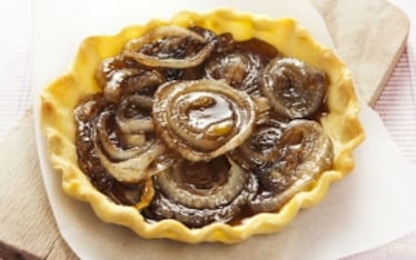 Tortine di cipolle caramellate