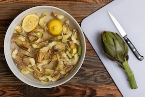 Preparazione Trota salmonata al cartoccio - Fase 1