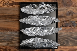 Preparazione Trota salmonata al cartoccio - Fase 3