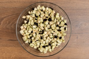 Preparazione Insalata di pasta con caponata di verdure - Fase 1