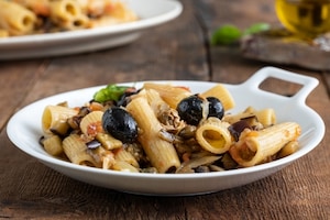 Preparazione Insalata di pasta con caponata di verdure - Fase 5