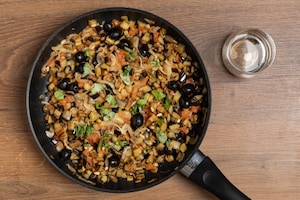 Preparazione Insalata di pasta con caponata di verdure - Fase 3