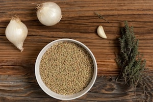 Preparazione Vellutata di lenticchie - Fase 1