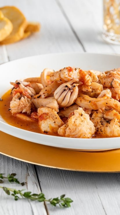 Zuppa di pesce misto
