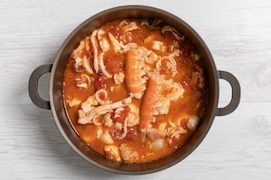 Preparazione Zuppa di pesce misto - Fase 2