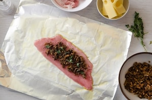 Preparazione Involtini di vitello al cartoccio - Fase 1