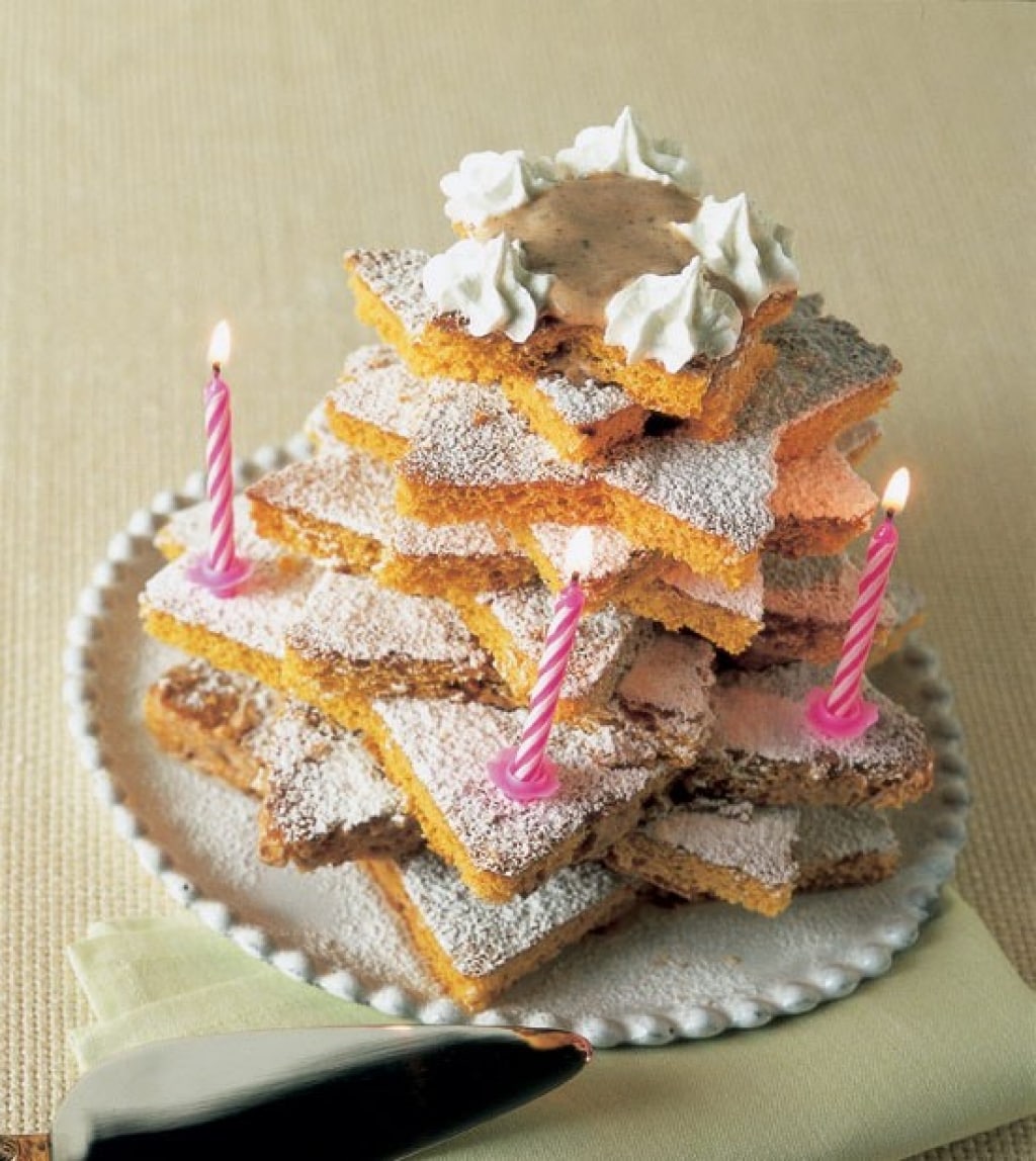 Stella Dolce Di Natale.Ricetta Pan Di Spagna Di Natale Cucchiaio D Argento