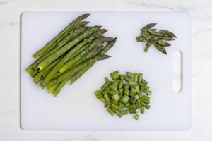 Preparazione Avocado e asparagi - Fase 2