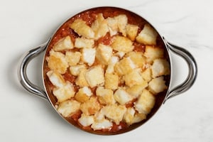 Preparazione Baccalà con cipolle - Fase 3