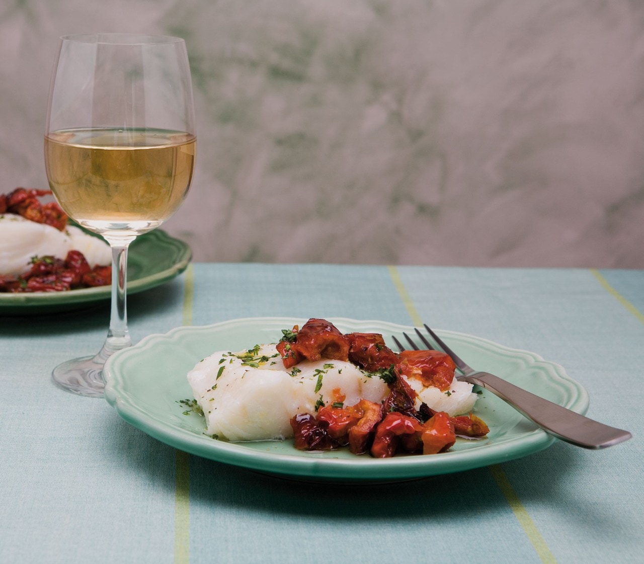 Baccalà con peperoni “cruschi” ricetta