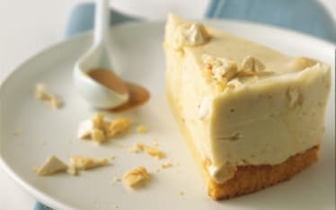 Bavarese al torrone in salsa di pandoro