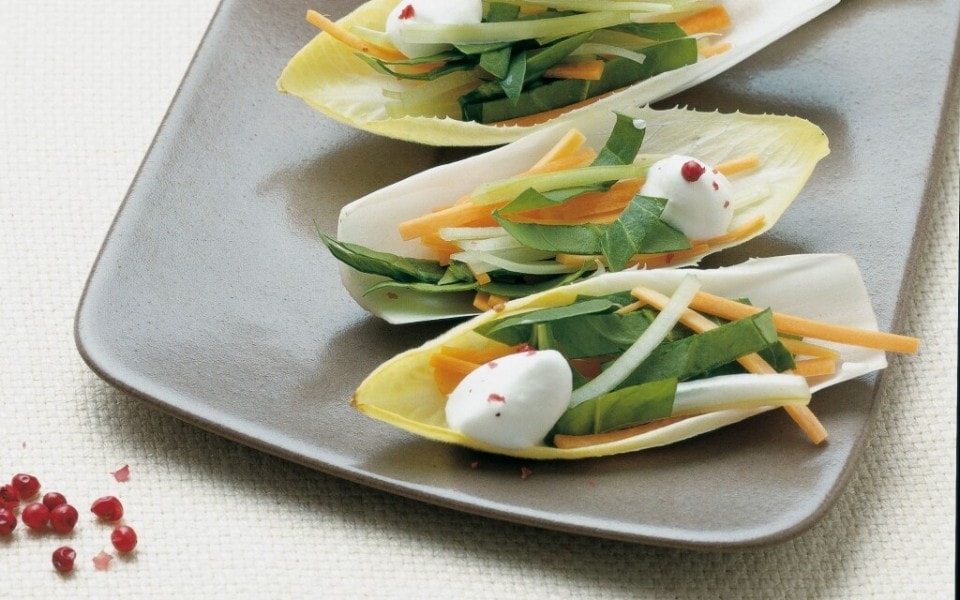 Belga ripiena di verdurine ricetta
