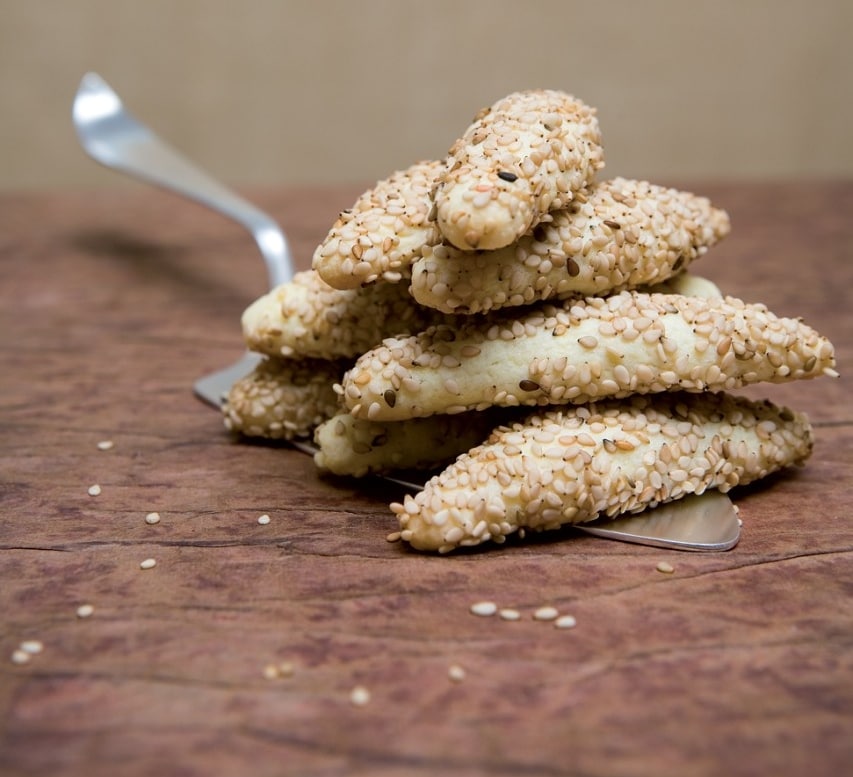 Biscottini al sesamo ricetta