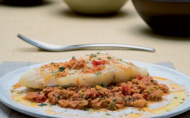 Bocconcini di stoccafisso al pomodoro