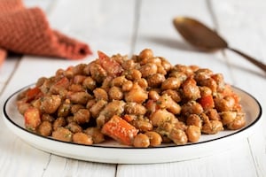 Preparazione Borlotti in insalata rustica - Fase 3