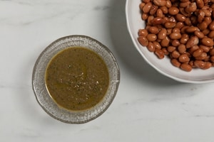 Preparazione Borlotti in insalata rustica - Fase 2