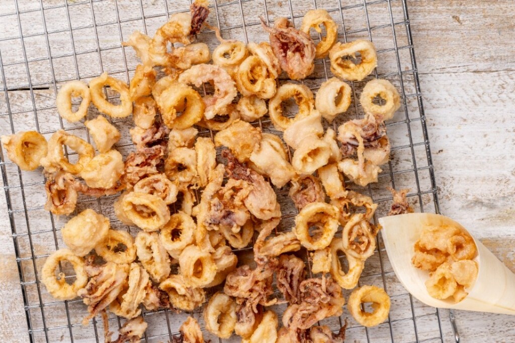 Ricetta Calamari fritti Cucchiaio d'Argento