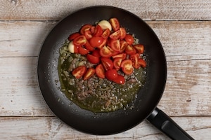 Preparazione Calamari alla marinara - Fase 2