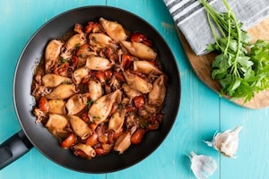 Preparazione Calamari alla marinara - Fase 4