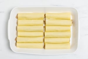 Preparazione Cannelloni di carne e funghi - Fase 8