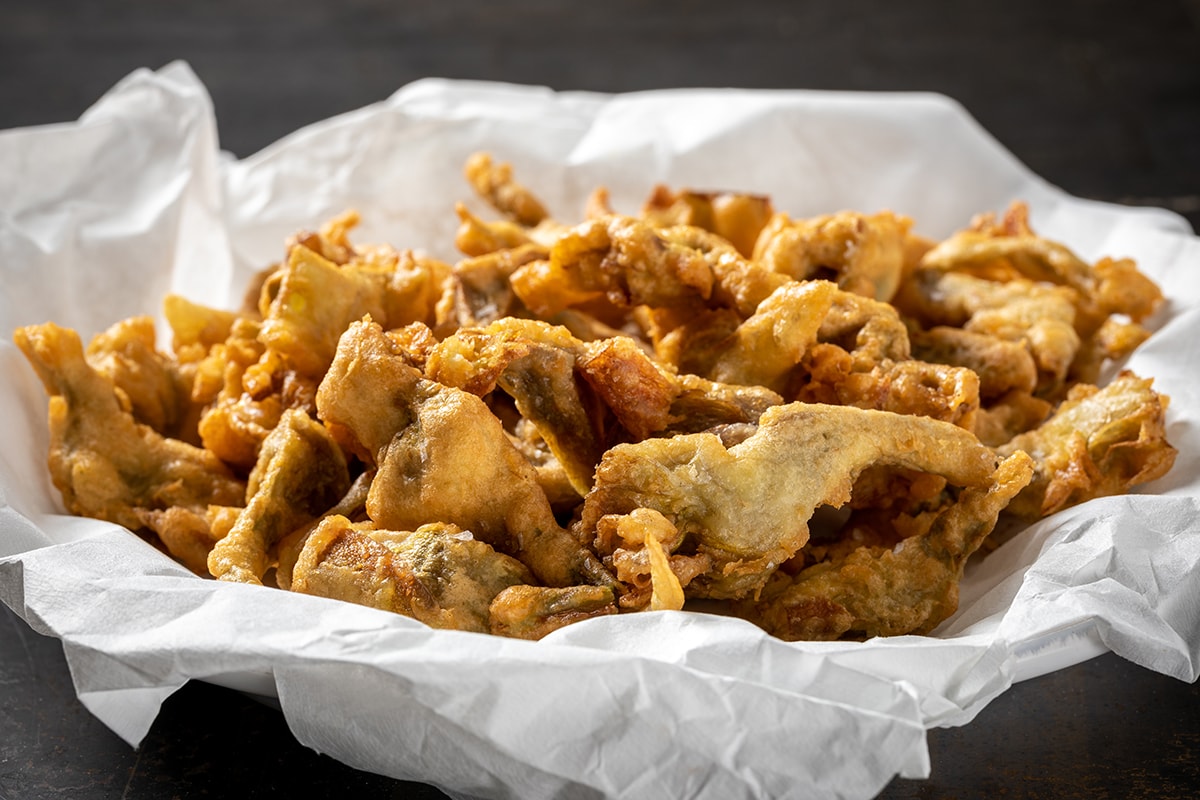 Carciofi fritti in pastella ricetta