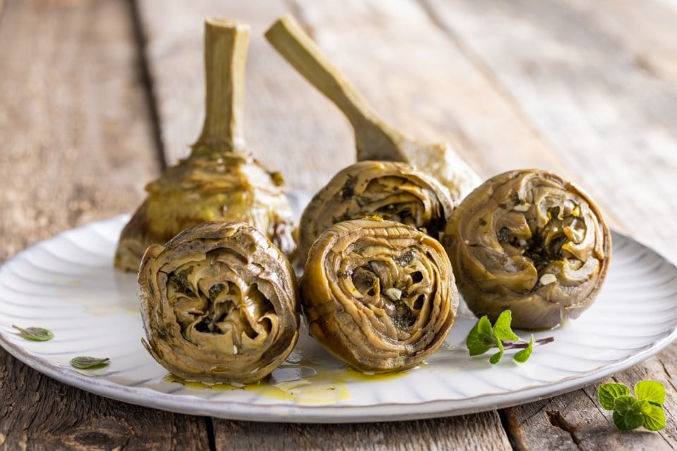 Carciofi alla romana