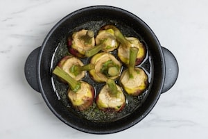 Preparazione Carciofi alla romana - Fase 4