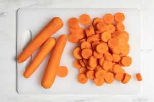 Preparazione Carote al forno con taleggio - Fase 1