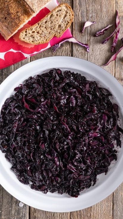 Cavolo rosso caramellato