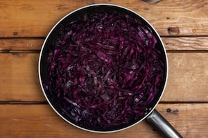 Preparazione Cavolo rosso caramellato - Fase 2