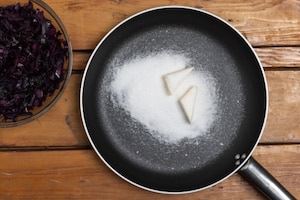 Preparazione Cavolo rosso caramellato - Fase 2