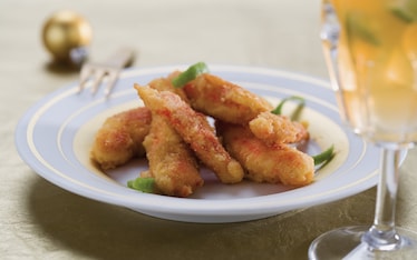 Chele di granchio fritte con caipirinha