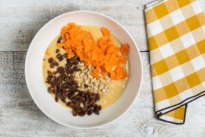 Preparazione Ciambella alle carote - Fase 2