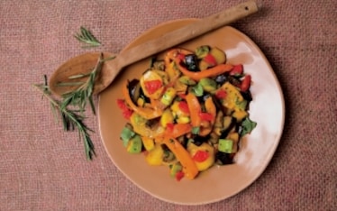 Verdure allo zafferano